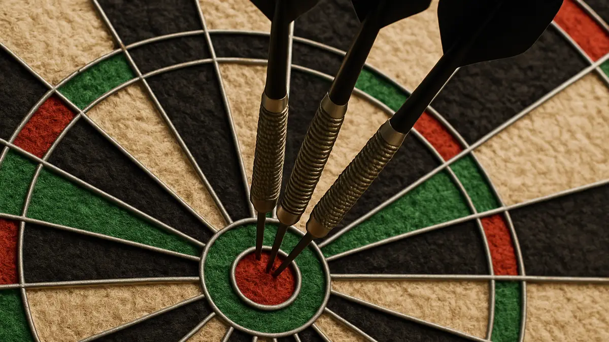 Die besten Dartscheiben: Sisal oder elektronisch?